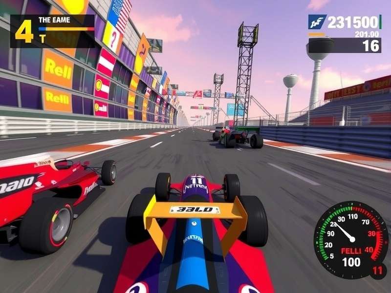 F1 Nitro Turbo Game Screenshot